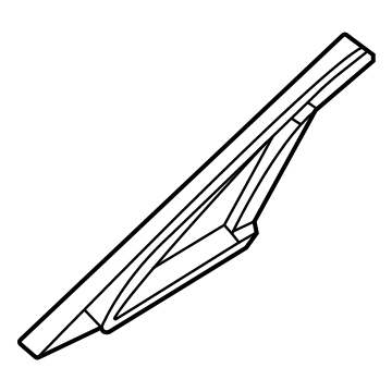 Hyundai 82570-T1010 GLASS-FR DR FIXED,LH
