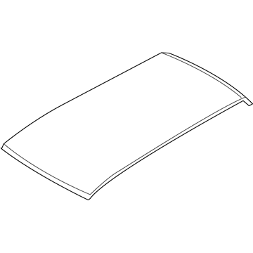 67111-2B010 Hyundai Roof Panel Illustration 1 of 1