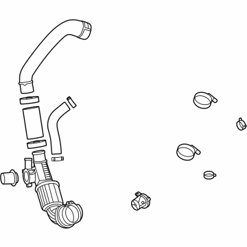 Hyundai 28272-3N310 HOSE&PIPE ASSY-I/C INLET
