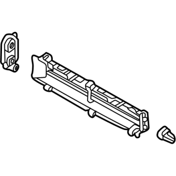 Hyundai 86950-N9000 Flap & Duct Assembly-Active Air