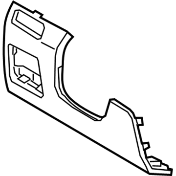 Hyundai 84750-B1AA0-SG2 Panel Assembly-Crash Pad Lower,LH