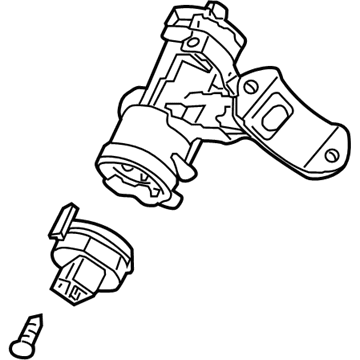 81910-2E010 Hyundai BODY & SWITCH ASSY-STRG & IGN Illustration 1 of 1