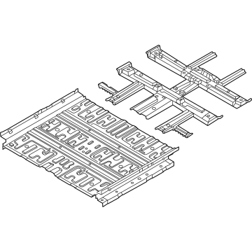 Hyundai 65100-KL000 PANEL ASSY-FLOOR,CTR