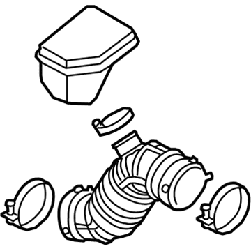 2010 Hyundai Tucson Air Intake Coupling - 28130-2S200