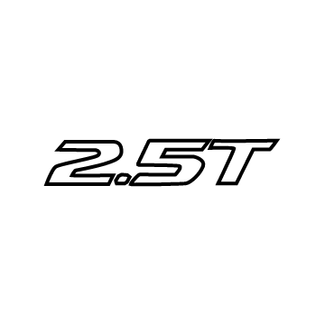 Hyundai 86312-S2500 Emblem-2.5T