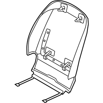 Hyundai 88380-B1100-SSJ Board Assembly-Front Back(Driver)