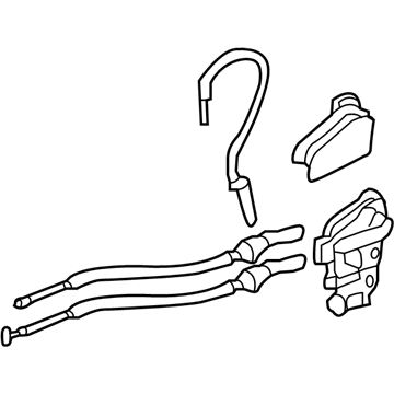 Hyundai 81320-2W010 Latch Assembly-Front Door,RH