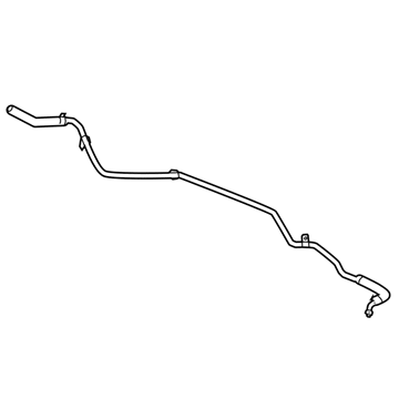 Hyundai 57520-0W000 Hose Assembly-Return"A"