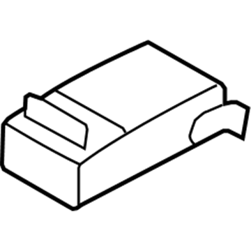 Hyundai 89900-3M170-BAW Rear Seat Back Armrest Assembly