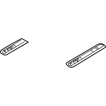 Hyundai 89560-4D010-CS Cover-Rear Seat Striker,LH