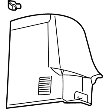 Hyundai 85740-25100-AQ Trim Assembly-Luggage Side RH