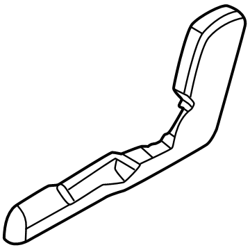Hyundai 89292-GI010-NNB COVER-SHIELD SEAT INR,RH