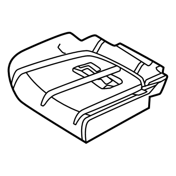 Hyundai 89250-GI001 PAD ASSY-REAR SEAT CUSHION,RH