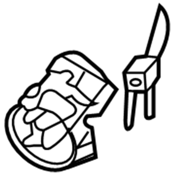 81900-4DD00 Hyundai Steering Lock Key Sub Set Illustration 1 of 1