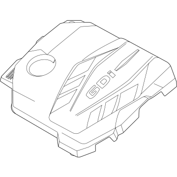 Hyundai Sonata Engine Cover - 29240-2S050