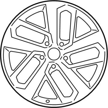 Hyundai 52910-J9300 Wheel Alloy