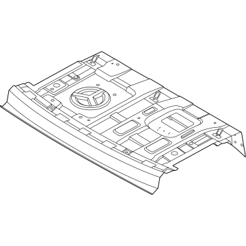 Hyundai 69300-KL010 PANEL ASSY-REAR PACKAGE TRAY