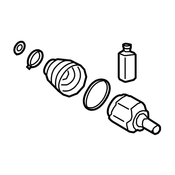 Hyundai Santa Fe CV Joint Boot - 49582-C5080