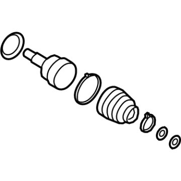 2020 Hyundai Santa Fe CV Joint Boot - 49582-C5280