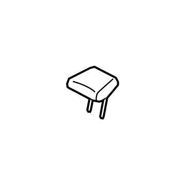 Hyundai 89730-J9100-NFU HEADREST ASSY-REAR SEAT CENTER