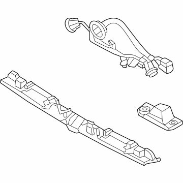 Hyundai 92409-CW120 Lamp Assembly-Center GARNISH