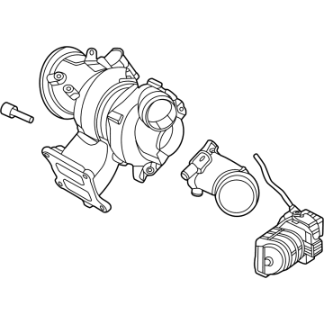 Hyundai Santa Fe Turbocharger - 28231-2S300