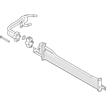 Hyundai 25400-T1100 COOLER ASSY-T/M OIL