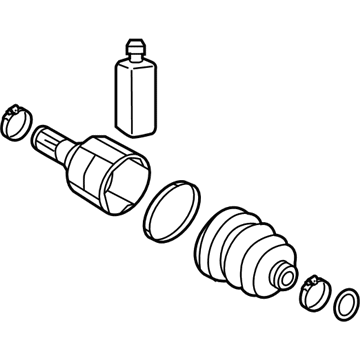 Hyundai 495A3-G7050 Joint Kit-Diff Side