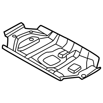 Hyundai 65795-DS000 REINF ASSY-BATTERY MTG