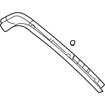 Hyundai 81740-2D201-OH Trim Assembly-Tail Gate Frame Side
