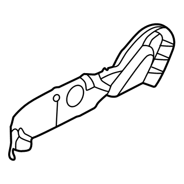 Hyundai 88021-L1020-NNB Shield Cover-FR Seat OTR,RH