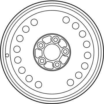 2022 Hyundai Santa Cruz Spare Wheel - 52919-L0950