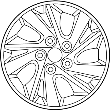 Hyundai 52960-F2000 Wheel Hub Cap Assembly