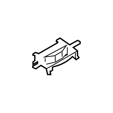 Hyundai 87246-K2000 Clip-Roof GARNISH MTG