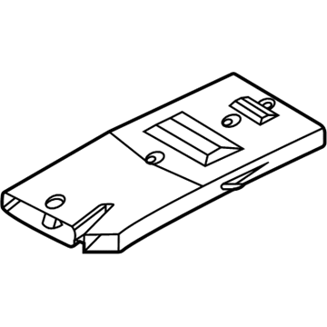 Hyundai 97375-K2000 Duct-Rear Heating RR,RH