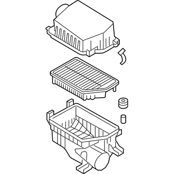 Hyundai Elantra GT Air Filter Box - 28110-A5350