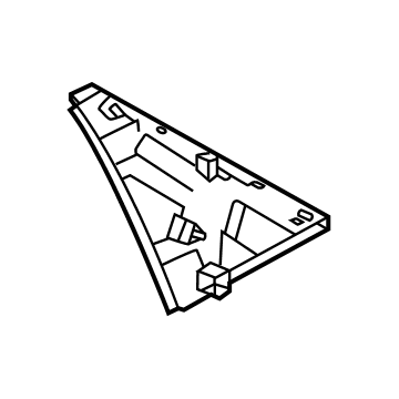 Hyundai 878C0-K5000-CA GARNISH ASSY-C PILLAR INR,LH