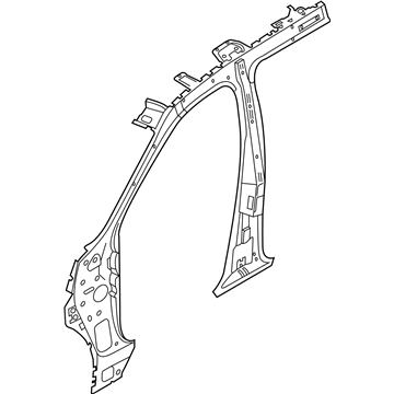 Hyundai 71202-S8300 Pillar Assembly-Front Inner,RH