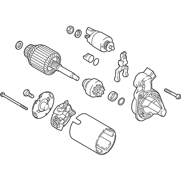 2022 Hyundai Accent Starter Motor - 36100-2M318