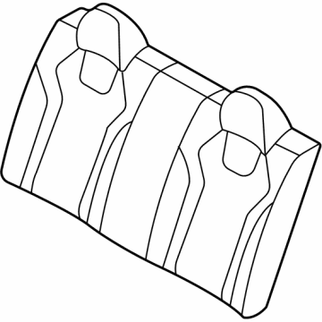 Hyundai 89351-AB210 Pad-Rear Seat Back,LH