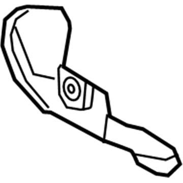 Hyundai Santa Fe Exhaust Heat Shield - 28526-2GTA1