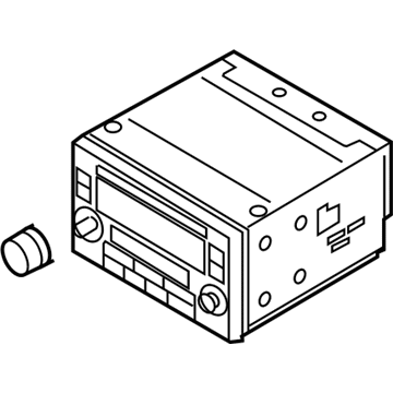 Hyundai 00201-T8001 AM-FM-XM-CDC-MP3 Tucson 2008