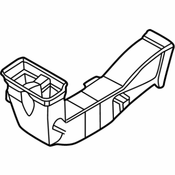 Hyundai 97020-N9000 Duct Assembly-Rear A/VENT,NO.2