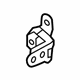 Hyundai 79320-0U000 Hinge Assembly-Front Door Upper,RH