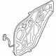Hyundai 83471-S2000 Rear Left-Hand Door Module Panel Assembly