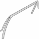 Hyundai 83530-S1000 Run-RR Dr Window Glass,LH