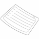 Hyundai 87110-0A000 Glass Assembly-Rear Window