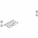 Hyundai 84135-G8000 Under Cover Assembly-Floor FR,LH