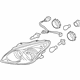 Hyundai 92102-2L150 Right Passenger Side Halogen Headlamp