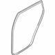 Hyundai 83110-2E000-J9 Weatherstrip-Rear Door Body Side LH